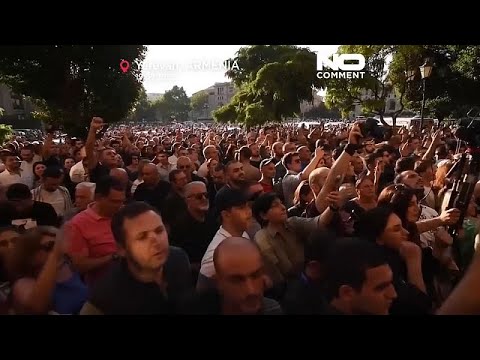 شاهد "باشينيان خائن".. متظاهرون يطالبون رئيس وزراء أرمينيا بالاستقالة …