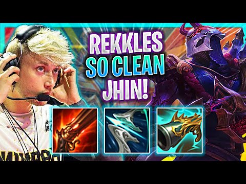 REKKLES IS SO CLEAN WITH JHIN! | KC Rekkles Plays Jhin ADC vs Senna! | Season 2022