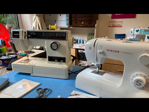 1985 Singer Sewing Machine VS my new Singer Tradition | Abi’s Den ✂️🧵🌸