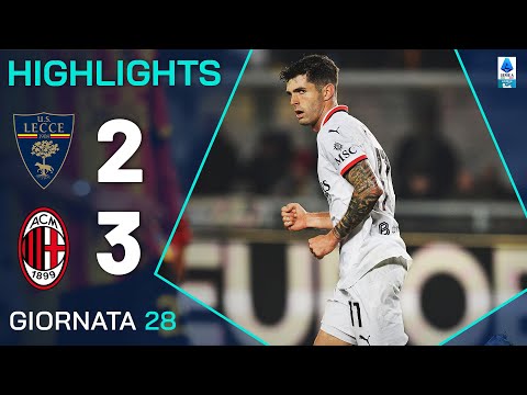 LECCE-MILAN 2-3 | HIGHLIGHTS | 28ª GIORNATA | SERIE A ENILIVE 2024/25