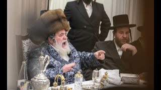 האדמו''ר מויז'ניץ בסעודת ראש חודש  | Viznitz Rebbe