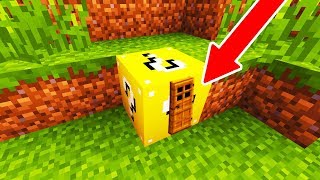 COMO VIVIR DENTRO DE UN LUCKY BLOCK EN MINECRAFT (Record Mundial) ROLEPLAY
