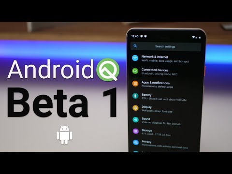 Android Q Beta 1 is Out! - What's New? Video