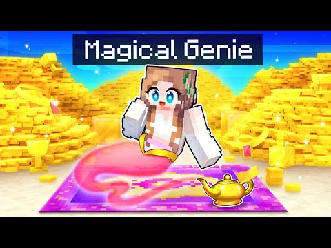 Moira YT - Granting Wishes as a MAGICAL GENIE In Minecraft!