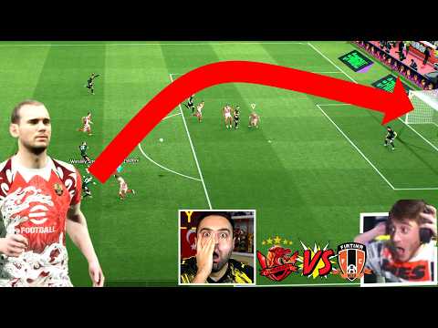 TARİHİ DÜELLO 😱 SNEİJDER 40 METRE BOMBA ! 107 DEL PİERO VS 105 KAKA ! ELPESİCO 26 ÜMİDİ VS EMJAN !