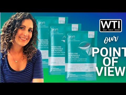 skyn ICELAND Dissolving Eye Patches - WTI product video review