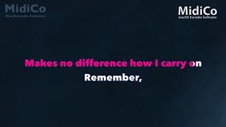 Please don&#39;t talk about me when I&#39;m gone - Karaoke Ab-A