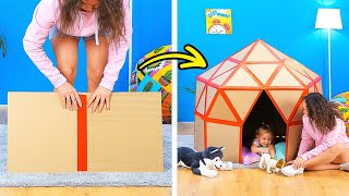 📦 30+ Crafty Cardboard Creations and Innovative Ideas to Beautify Your Home!