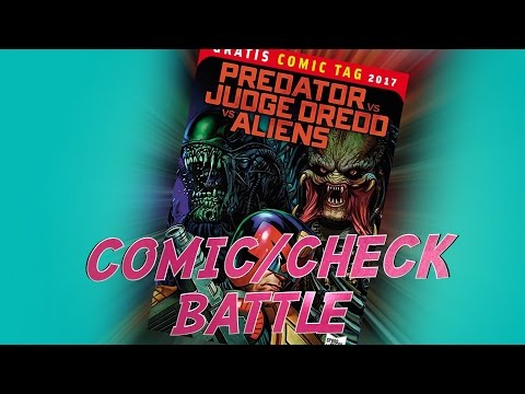 Nerdzig Comic/Check Battle: PREDATOR VS. JUDGE DREDD VS. ALIENS