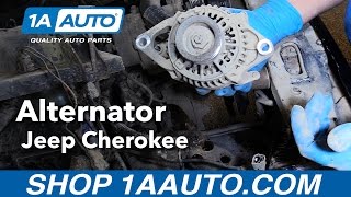 How to Replace Alternator 91-98 Jeep Cherokee