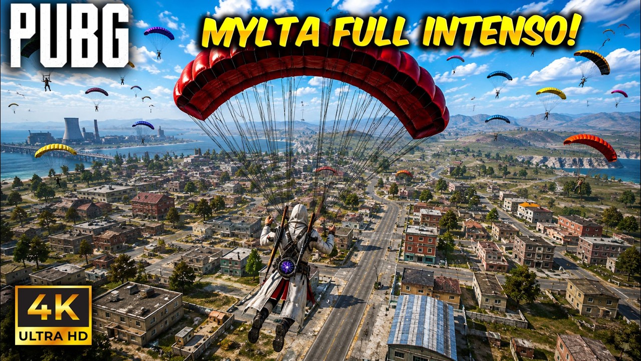 PUBG PC : ERANGEL pero CAEMOS EN MYLTA full INTENSO! - TPP GAMEPLAY GRAFICOS al MAXIMO!