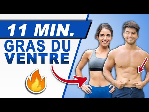 Perdre le bas du ventre en 11 min (Entrainement ultra-efficace)