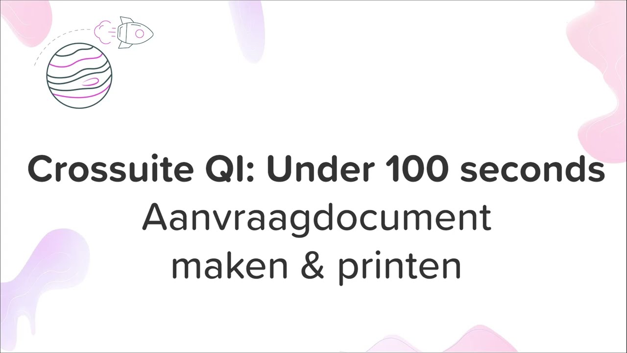 3. Aanvraagdocument maken en printen