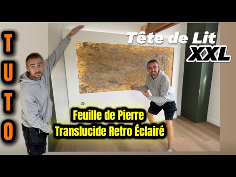 DIY: Create a Backlit Headboard with Stone Leaf – A to Z Tutorial