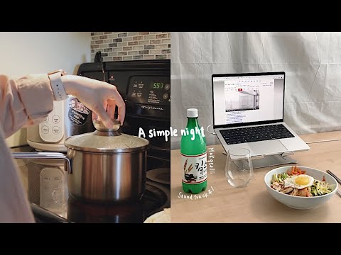 [korean edition] A simple night (Korean Bibimbap + Makgeolli)