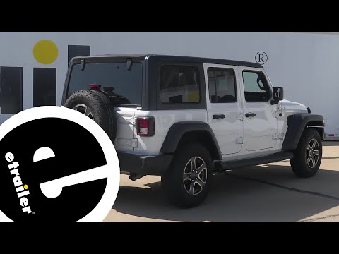 etrailer | How to Install: Curt Trailer Hitch Receiver on your 2018 Jeep JL Wrangler Unlimited