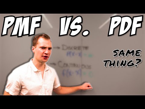 Understanding PMF vs PDF