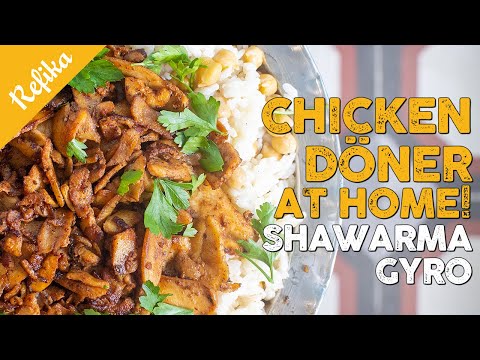 Homemade Chicken Doner Wrap Recipe 🌯 How to Make Delicious Shawarma at Home Without ANY Gadgets?