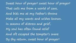 Sweet Hour of Prayer