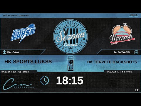 🎤🎧2024 01 14 | HK Sports Lukss (SPR) - HK TĒRVETE BACKSHOTS (TRV) | EE