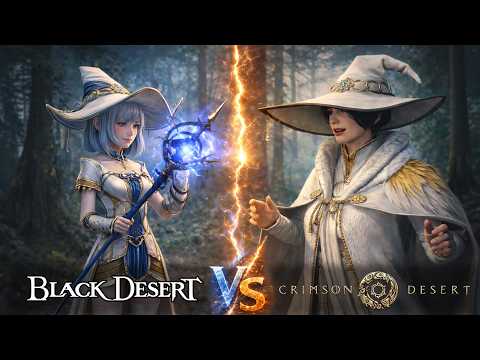 Crimson Desert and Black Desert comparison
