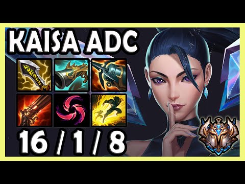 Kaisa vs Aphelios ADC - EUW Challenger Patch 11.24 ✅