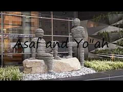 How to pronounce Asaf and Yo"ah in Arabic?