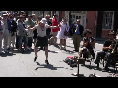 Straßenmusik mit Loose Marbles in New Orleans