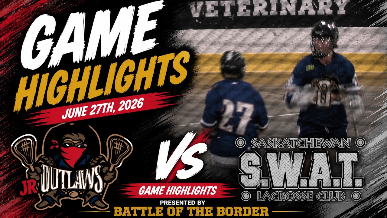 Jr. Outlaws vs Saskatchewan SWAT Highlights | RMLL Junior B Tier 1 | 2026