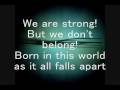 Hollywood Undead - Young - Lyrics 