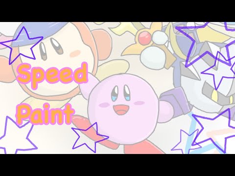 Speedpaint Kirby Star Allies