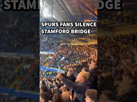 Chelsea vs Tottenham 0-2 | Spurs fans Loud at Stamford Bridge | Premier League #shorts