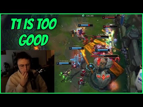 T1 Executes The Most PERFECT Dive You've Ever Seen