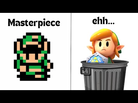 Links awakening DX vs Remake