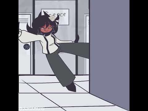 If My Oc Was in Fundamental Paper Education!! (Oc info in desc) #shorts