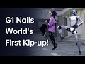 Movement Creates Intelligence Unitree S G1 Humanoid Robot Nails The World S First Kip Up