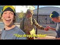 Dropping Paper Then Signing It