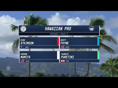 2017 Hawaiian Pro: Round One, Heat 5