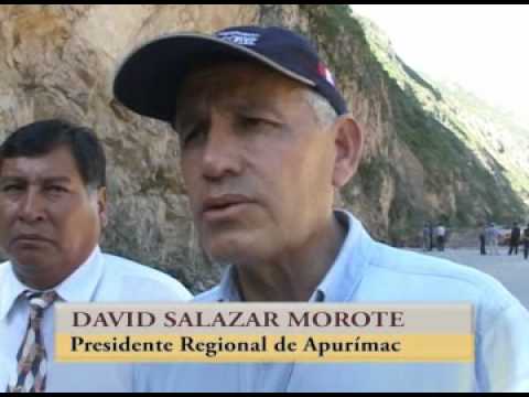 Presidente Regional de Apurímac hace llamado urgente