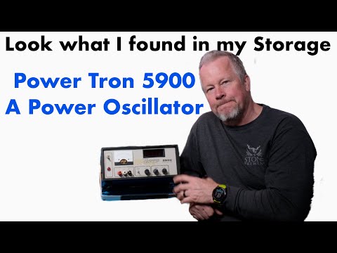 Powertron 5900 Power Oscillator - Look what I found in my Storage