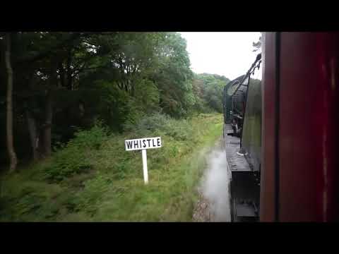 S15 825 Climbs Levisham to Newtondale on the NYMR