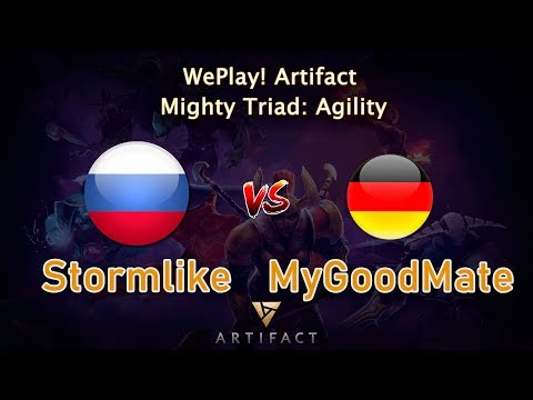 Stormlike vs MyGoodMate - Quarterfinals | Artifact Mighty Triad: Agility | WePlay!