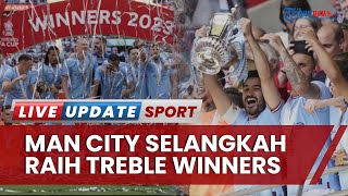 Manchester City Juara Piala FA, Brace Ilkay Gundogan Bungkam Man United, Makin Dekat Treble Winners
