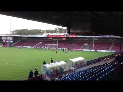 Dougie Wilson goal against Scunthorpe reserves
