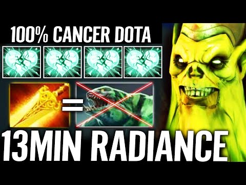 🔥 Necrophos CANCER MID IS BACK — 13min Radiance WTF Imba Burning HP Monster Dota 2 Pro