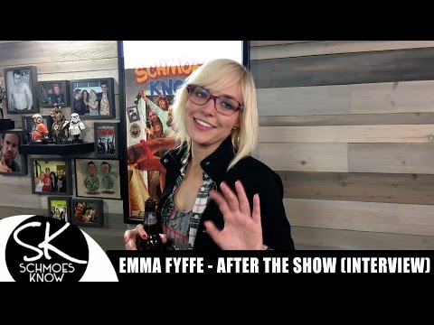 Emma Fyffe talks Schmoes after the show! (Interview)