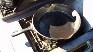 Seasoning Cast Iron Without An Oven