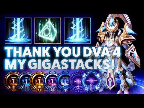 Artanis Purifier Beam - THANK YOU DVA FOR MY GIGASTACKS! - Bronze 2 Grandmaster S3 2022