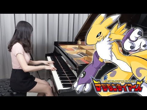 Digimon Tamers『The Biggest Dreamer』Ru's Piano | Digimon OP3