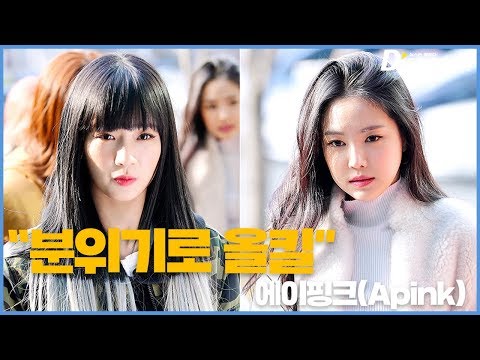 "분위기로 올킬"…에이핑크, 출근길 런웨이 [K-POP]